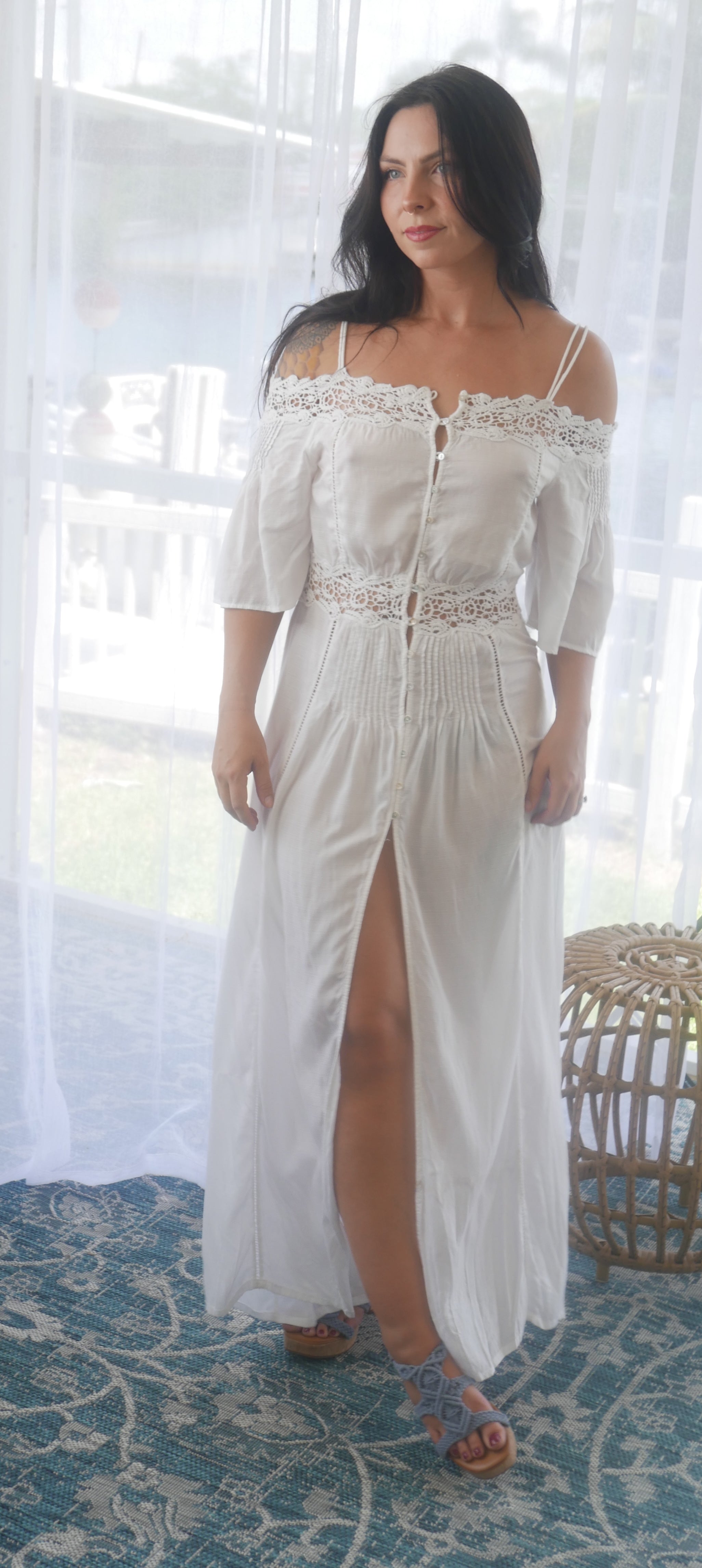 zara boho dress Zara romantic boho knit dress – Mayden Boutique