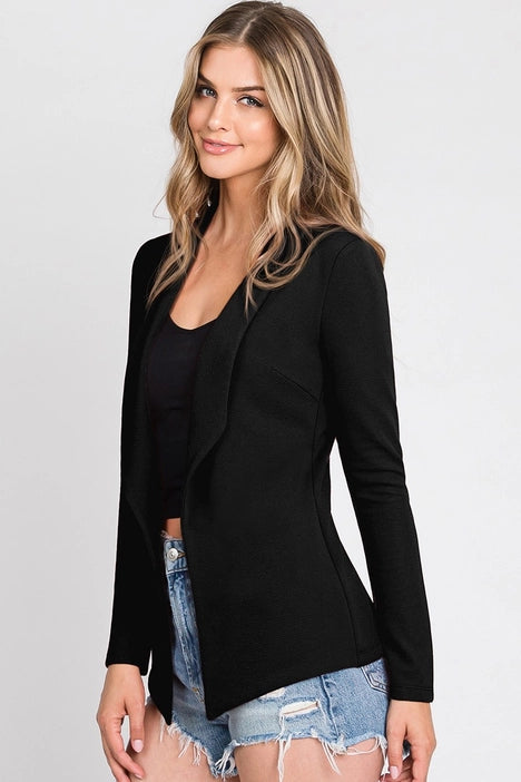 Draped Blazer