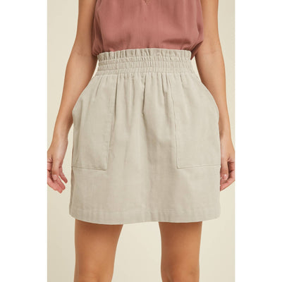 Corduroy Mini Skirt